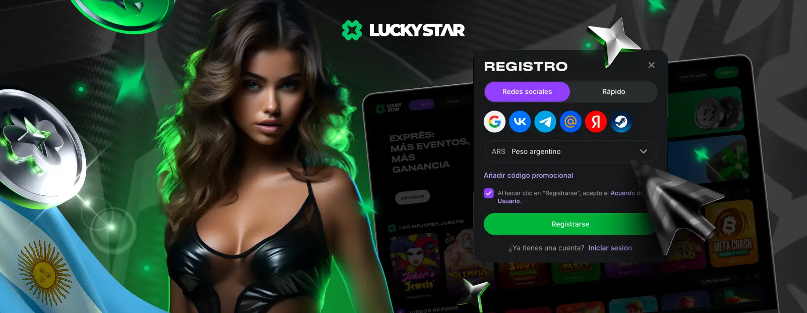 Lucky Star Login